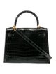 Hermès Shiny Niloticus Crocodile Kelly II Sellier 25