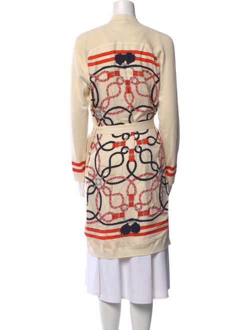 Hermès Silk Printed Robe