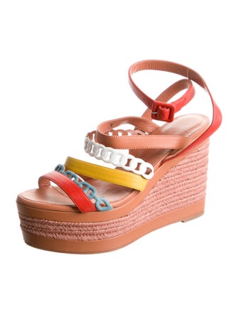 Hermès Chaîne d'Ancre Insignia Lambskin Espadrilles