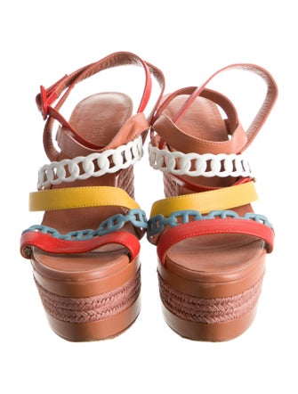 Hermès Chaîne d'Ancre Insignia Lambskin Espadrilles