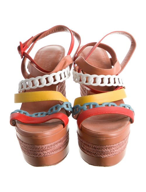 Hermès Chaîne d'Ancre Insignia Lambskin Espadrilles