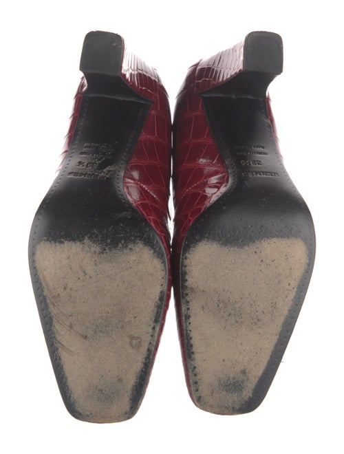 Hermès Alligator Pumps