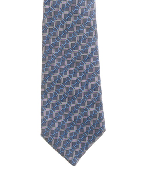 Hermès Silk Patterned Tie