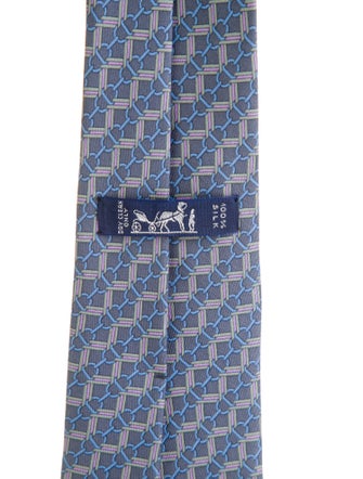 Hermès Silk Patterned Tie