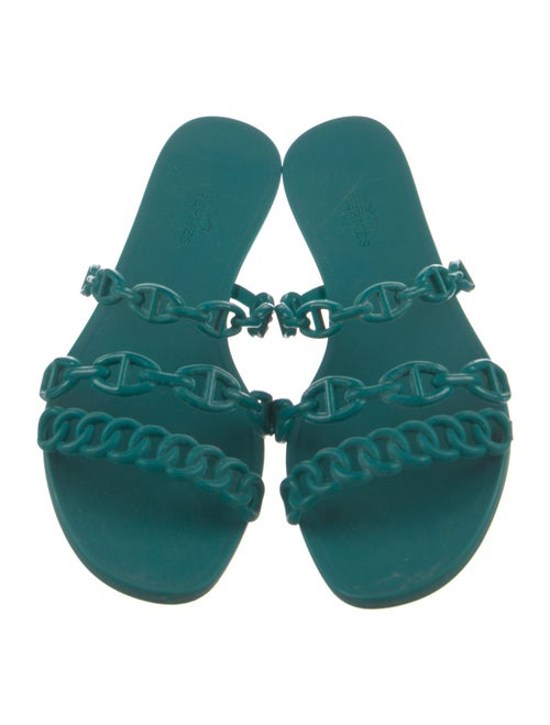 Hermès Rivage Chaîne d'Ancre Insignia Slides