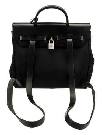 Hermès Toile Herbag Backpack PM