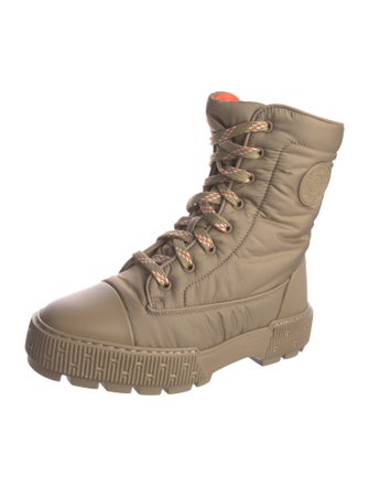 Hermès Parachute Fresh Nylon Combat Boots