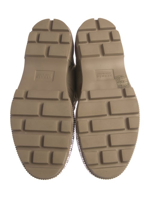 Hermès Parachute Fresh Nylon Combat Boots