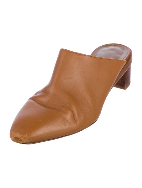 Hermès Leather Mules