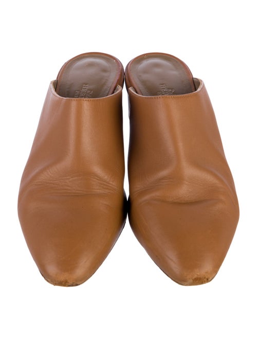 Hermès Leather Mules