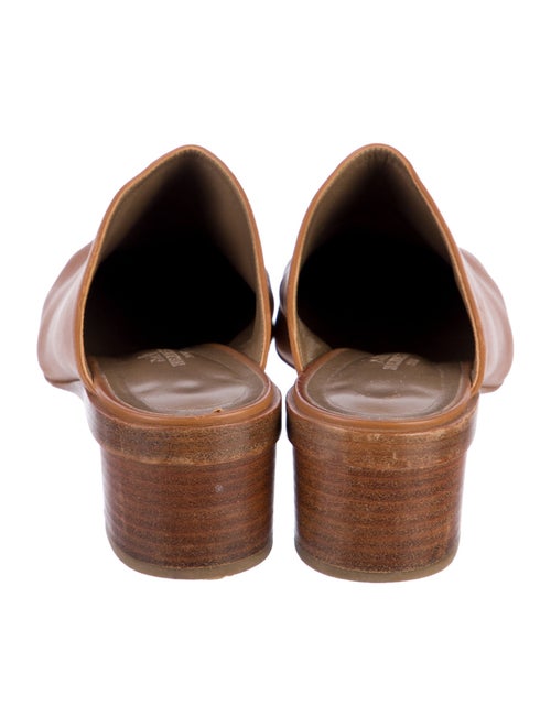 Hermès Leather Mules