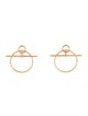 Hermès 18K Loop Earrings, Small Model