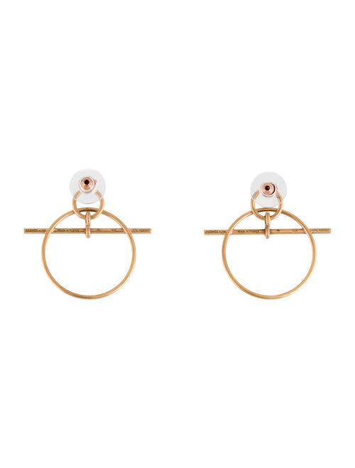 Hermès 18K Loop Earrings, Small Model