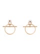 Hermès 18K Loop Earrings, Small Model