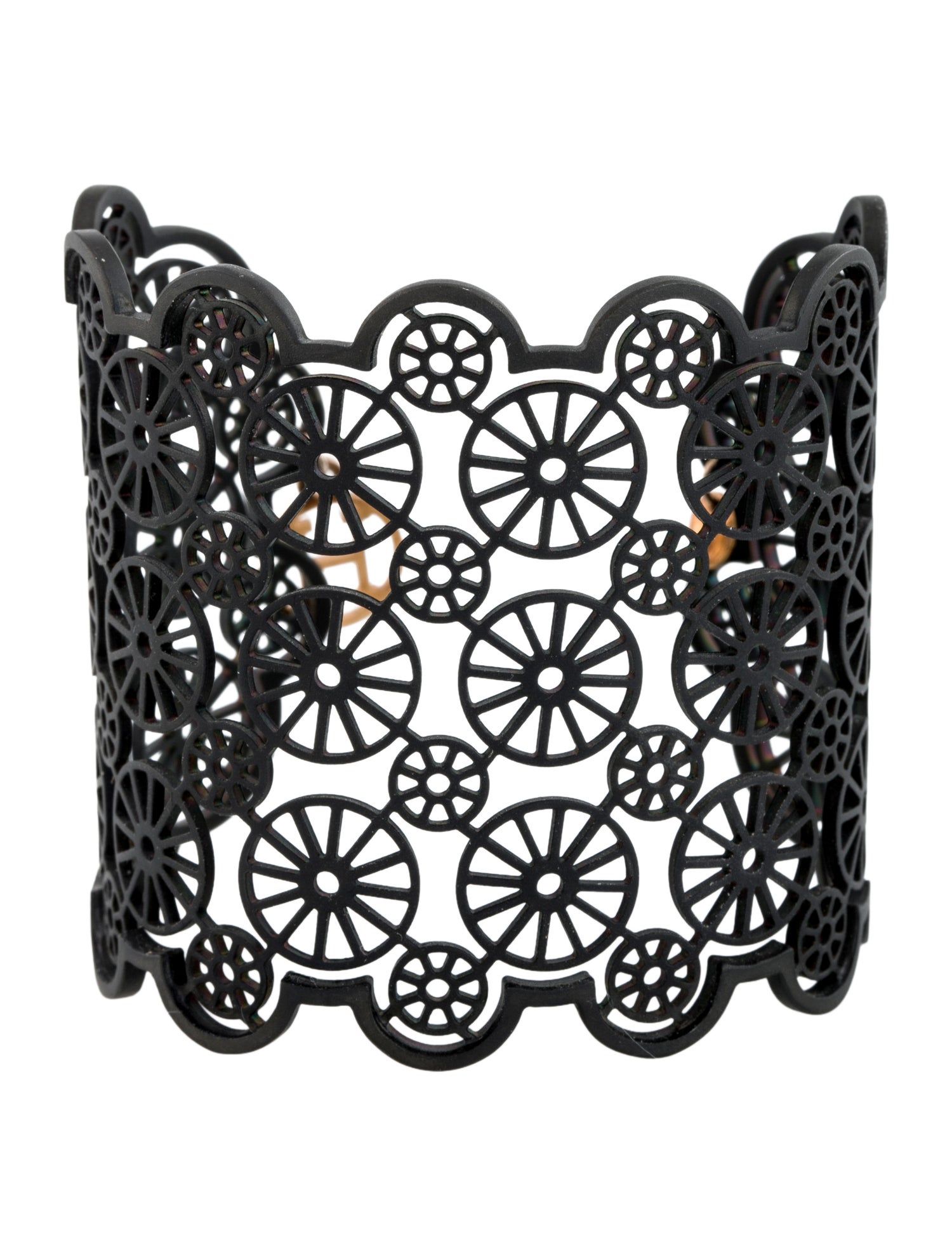 Hermès Wide Caleche Cuff Bracelet