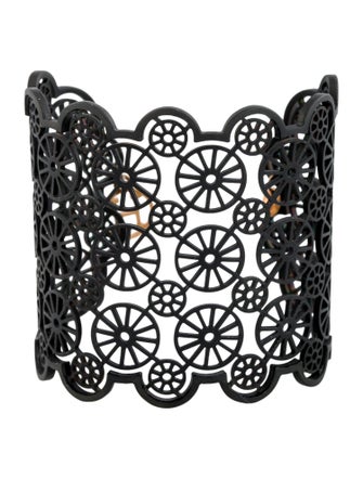 Hermès Wide Caleche Cuff Bracelet