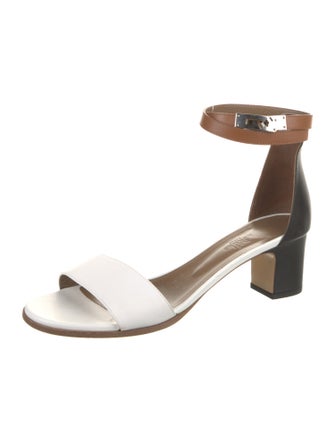 Hermès Manege Leather Sandals