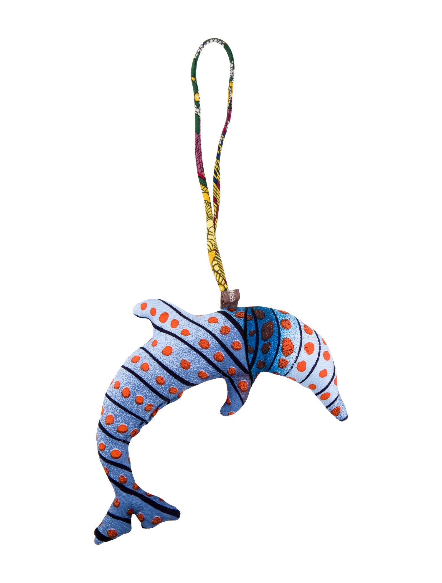 Hermès Petit H Silk Dolphin Bag Charm