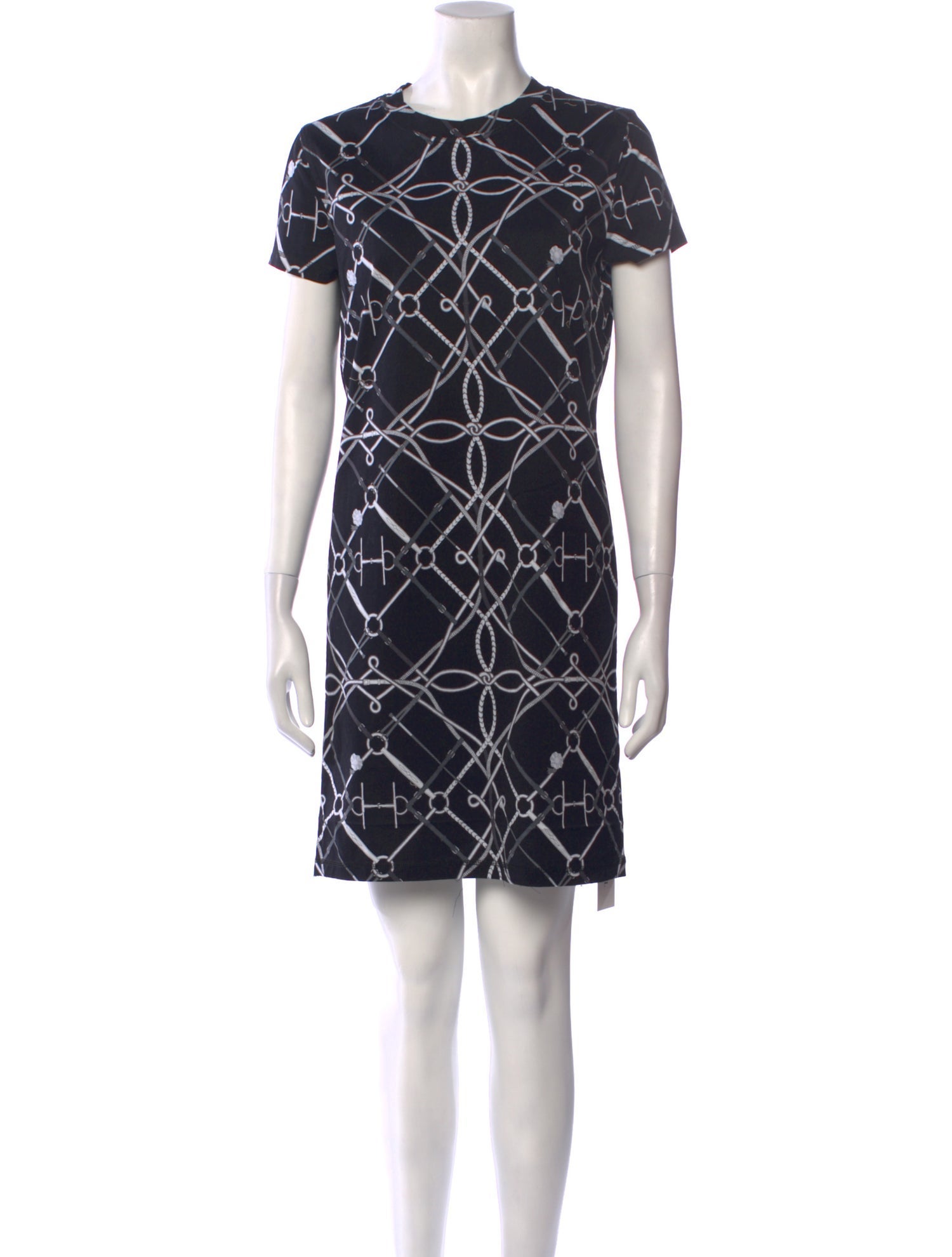 Hermès Printed Mini Dress