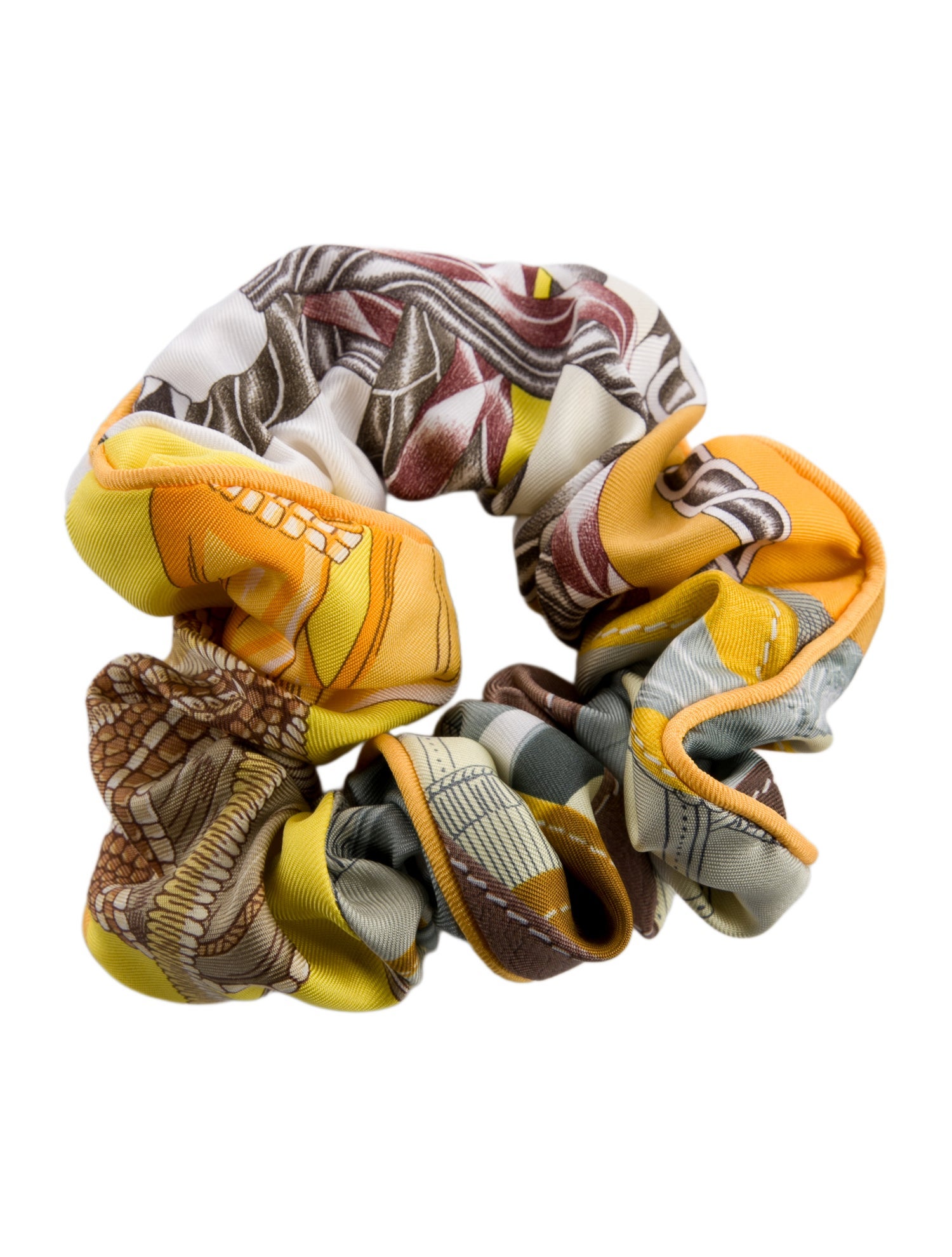 【関税・送料込み】CELINE HAIR ACCESSORIES ギフトにも♪【CELINE】直営店 トリオンフチャーム付き シュシュ
