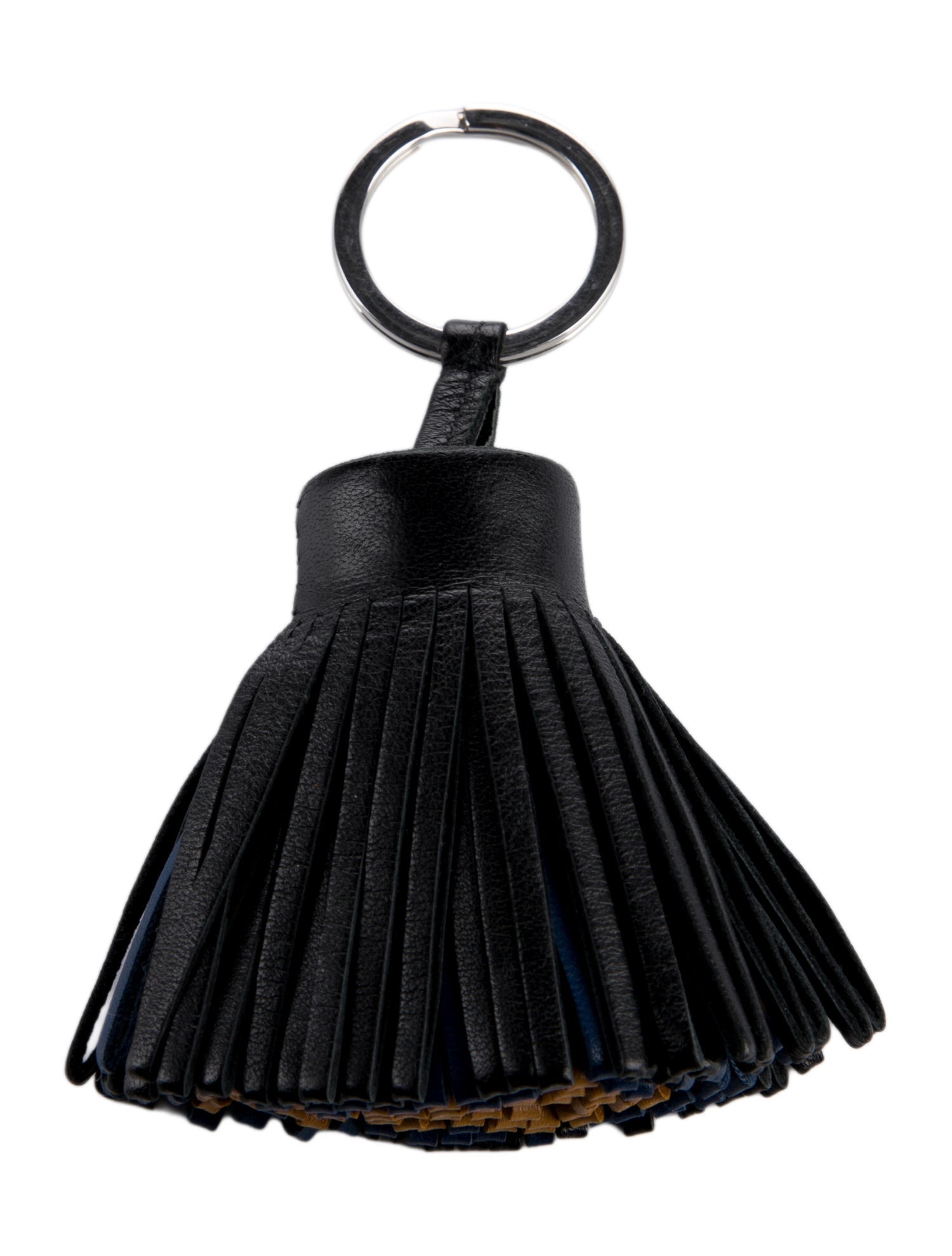 Hermès Lambskin Carmen Tassel Keychain