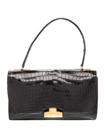 Hermès Crocodile Lido Shoulder Bag