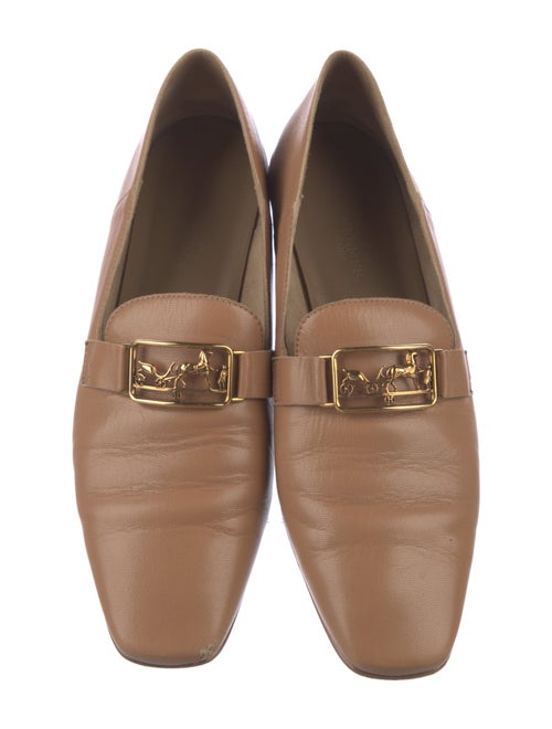 Hermès Time Leather Loafers