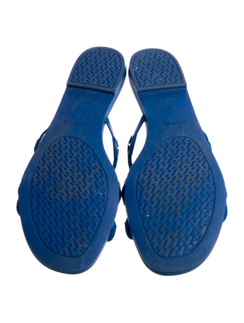 Hermès Chaîne d'Ancre Insignia Rubber Slides