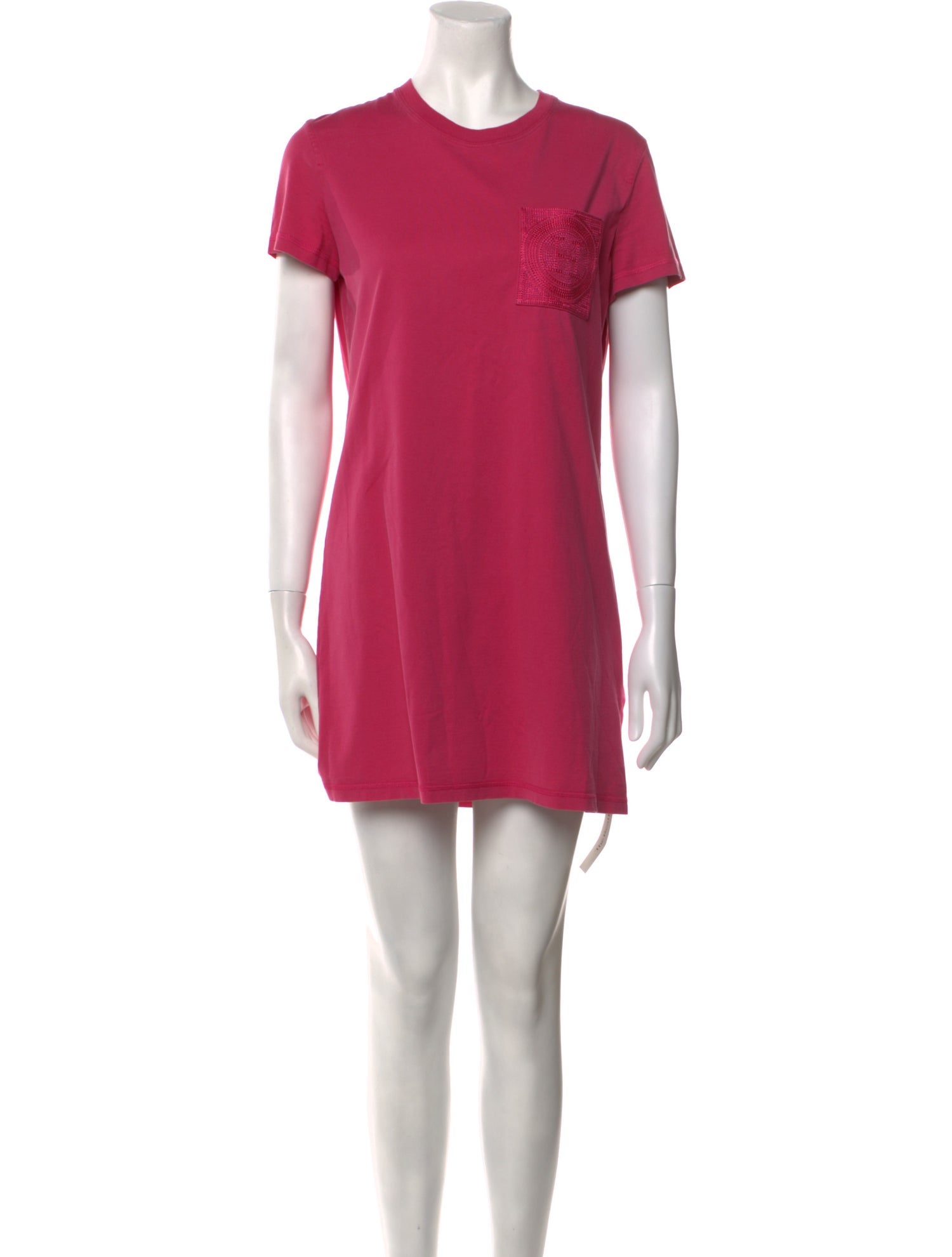 Hermès Crew Neck Mini Dress