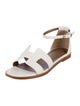 Hermès Santorini H Logo Sandals