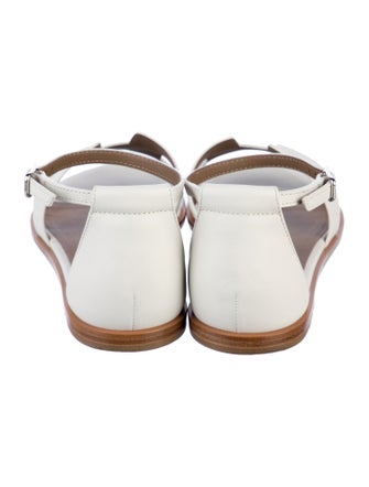 Hermès Santorini H Logo Sandals