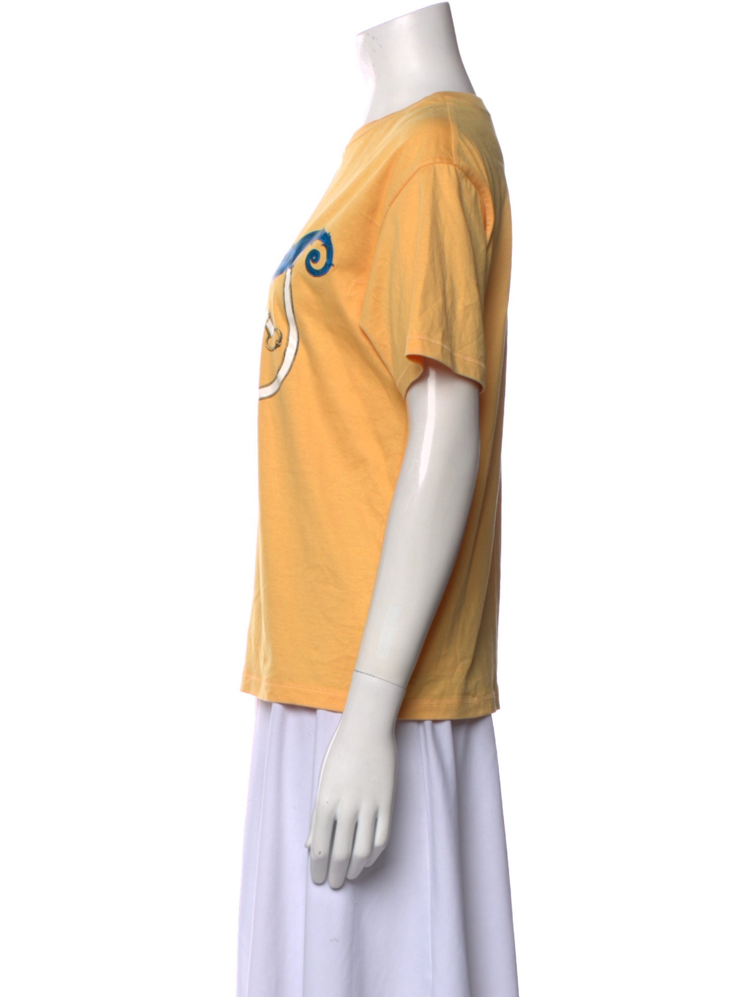 Hermès Graphic Print Crew Neck T-Shirt