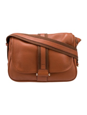 Hermès Clemence Bourlingue Messenger Bag