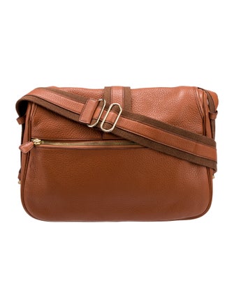 Hermès Clemence Bourlingue Messenger Bag