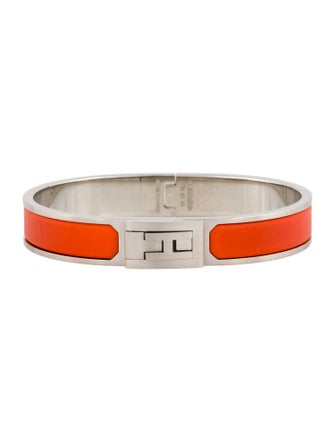 Hermès Enamel Jet Bangle Bracelet