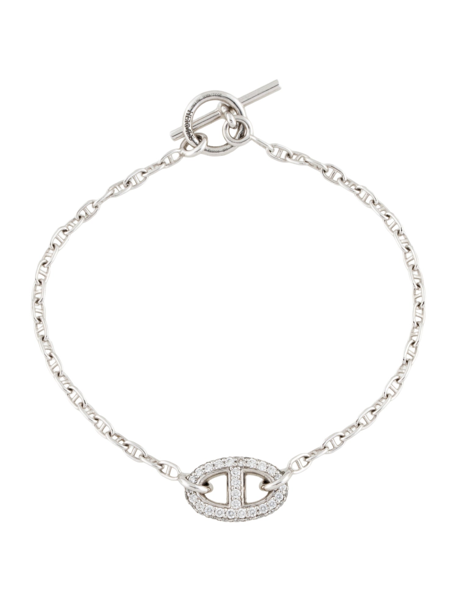 Hermès 18K Diamond Farandole Bracelet