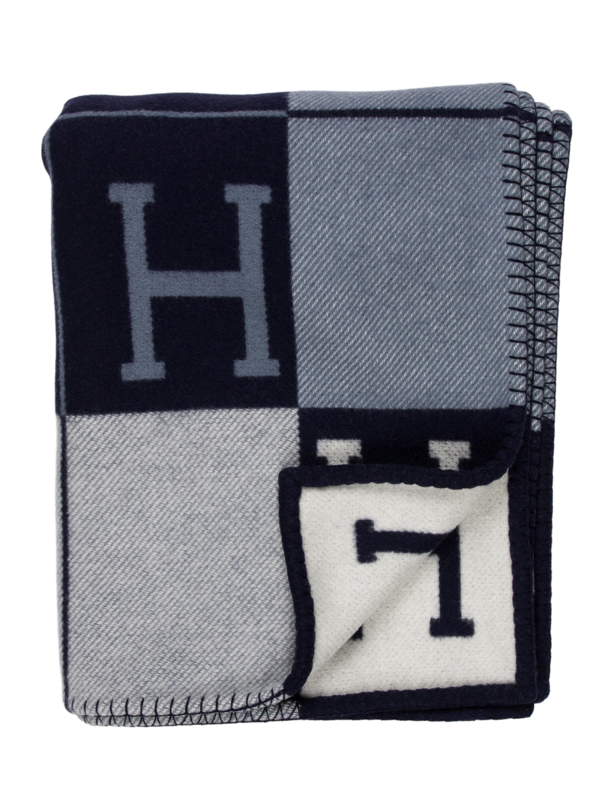 Hermès Avalon III Throw Blanket w/ Tags