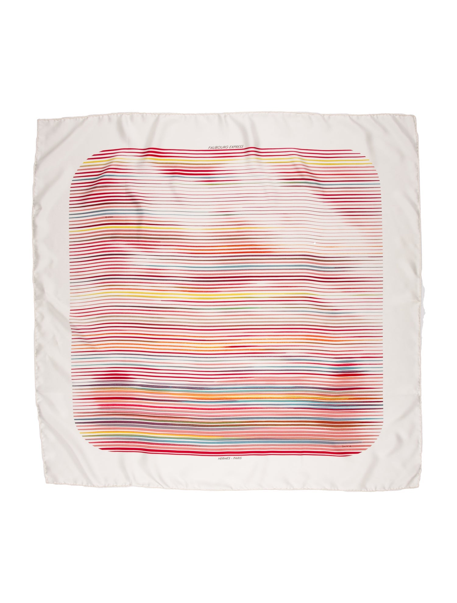 Hermès Faubourg Express Silk Scarf