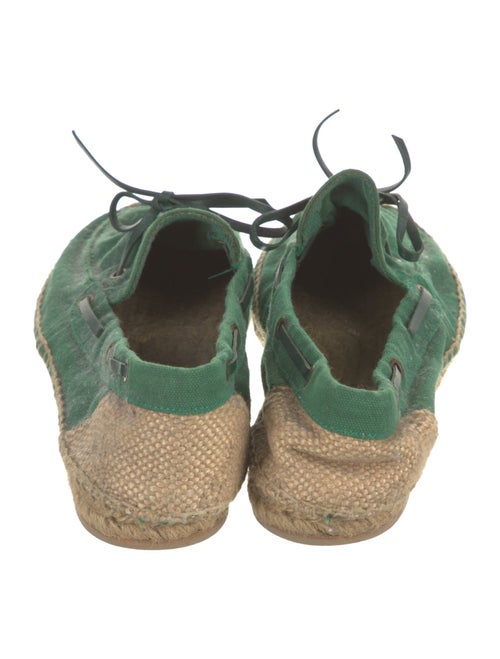 Hermès Canvas Bow Accents Espadrilles