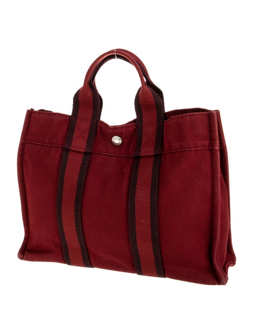 Hermès Toile Fourre-Tout PM