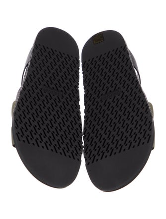 Hermès Kazimir Leather Slides