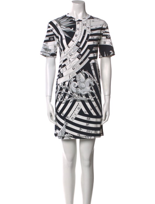 Hermès Printed Mini Dress