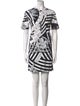 Hermès Printed Mini Dress