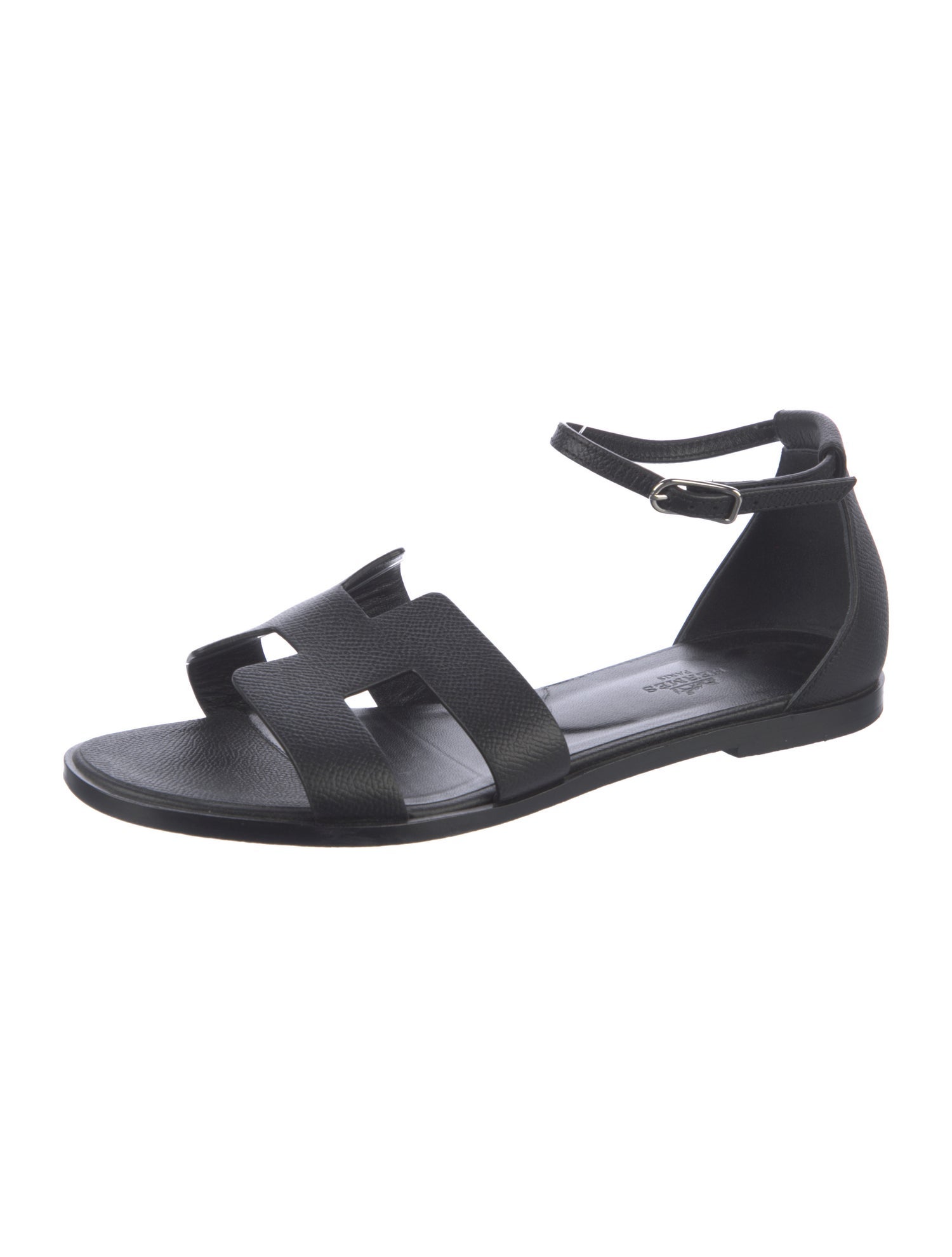 Hermès Santorini H Logo Gladiator Sandals