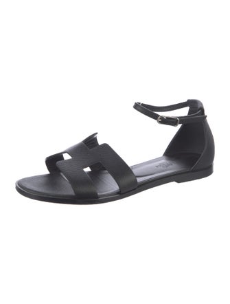 Hermès Santorini H Logo Gladiator Sandals