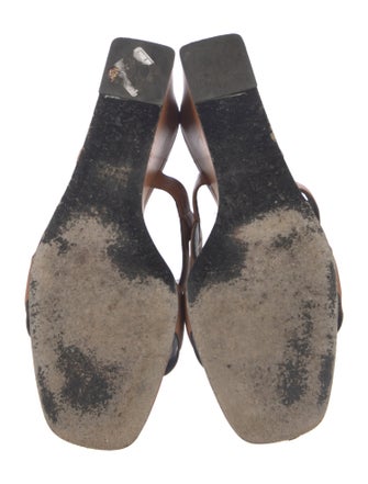 Hermès Figari 55 Leather Slides