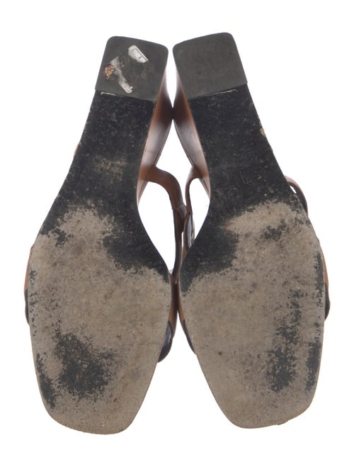 Hermès Figari 55 Leather Slides