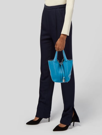 Hermès Clemence Éclat Picotin Lock 18