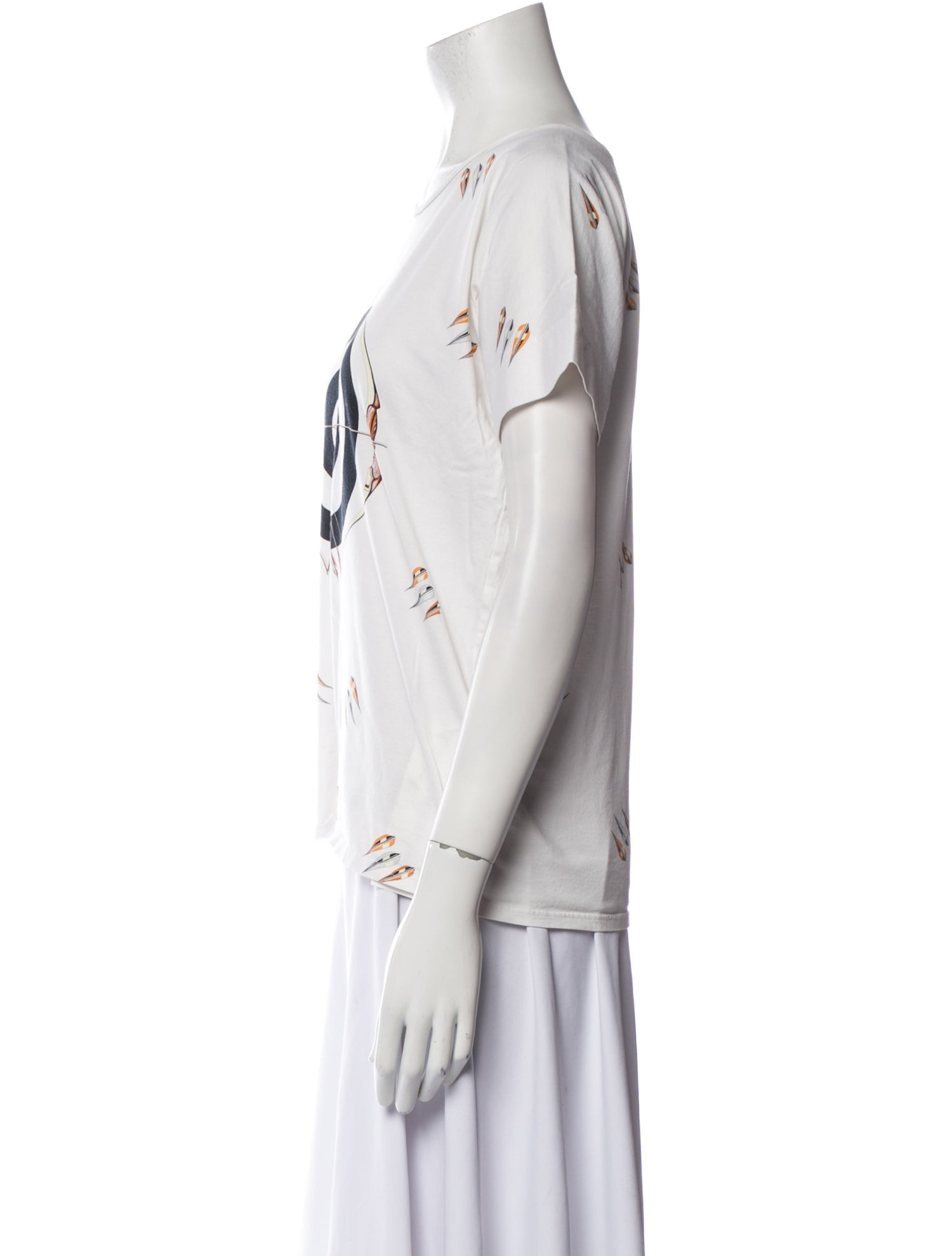 Hermès Graphic Print Crew Neck T-Shirt