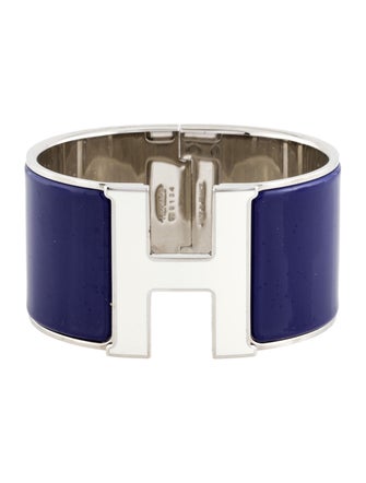 Hermès Enamel Extra Wide Clic Clac H Bracelet
